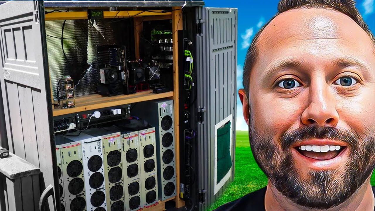 Insanely Innovative GPU Mining Mini Shed