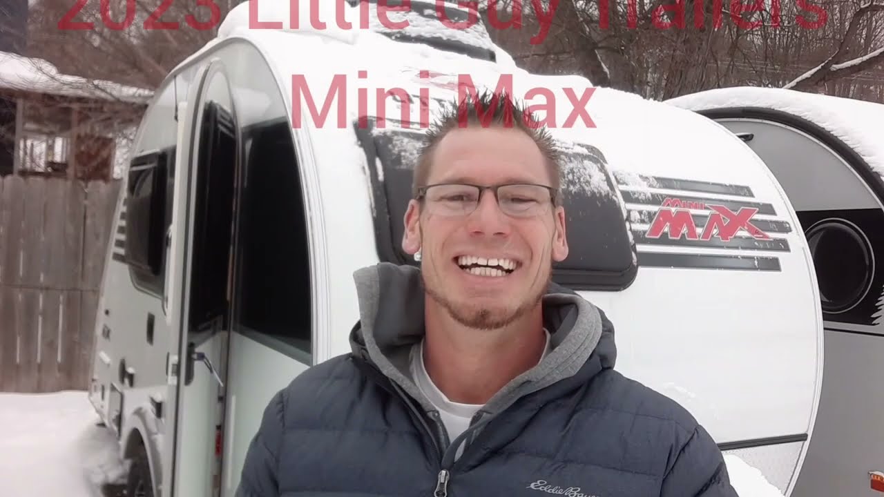 New 2023 @LittleGuyTeardrops  mini max camper walkthrough with Dustin Hartleys RV