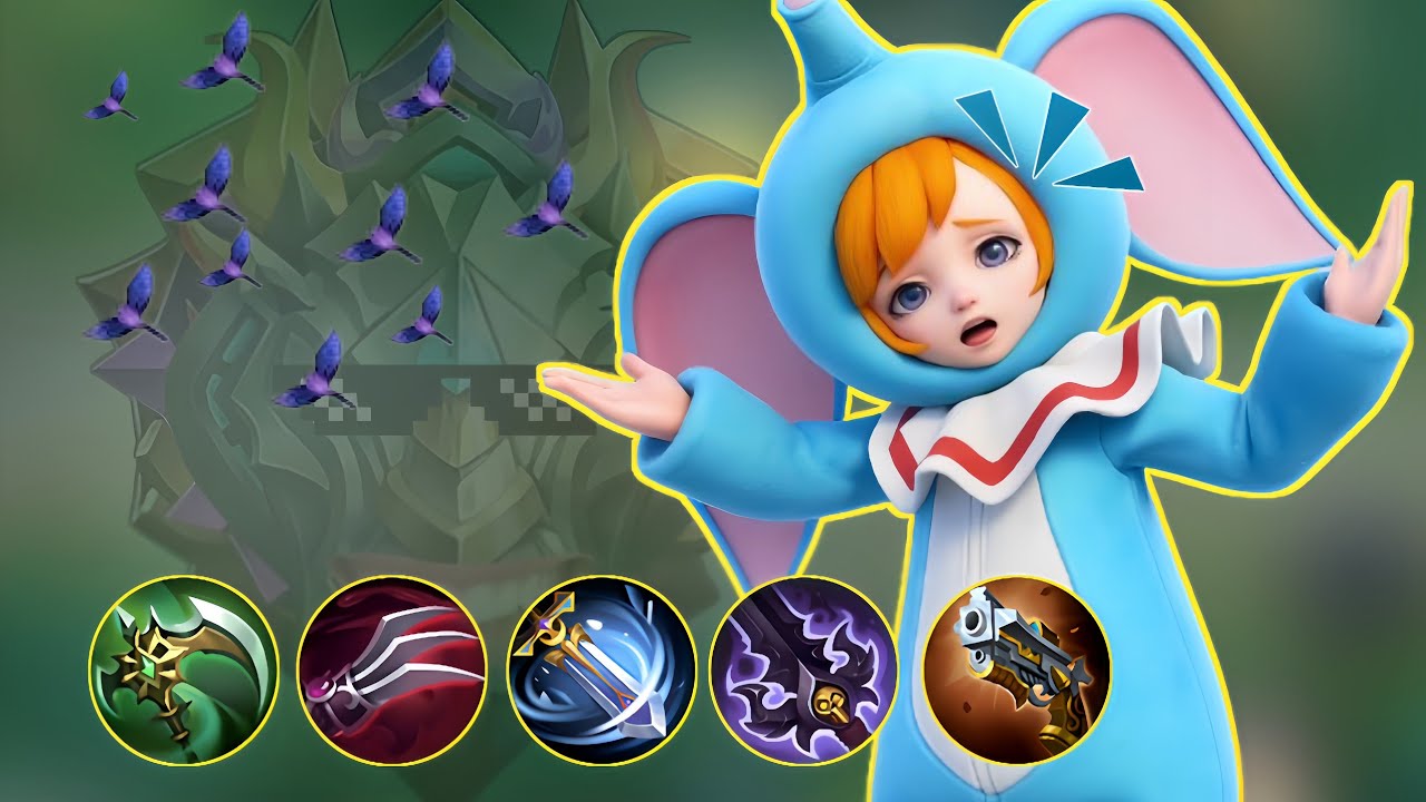 NANA.EXE || NANA GAJAH ITEM ATTACK SPEED - BUAT PUBLIK KENA MENTAL - MOBILE LEGENDS BANG-BANG