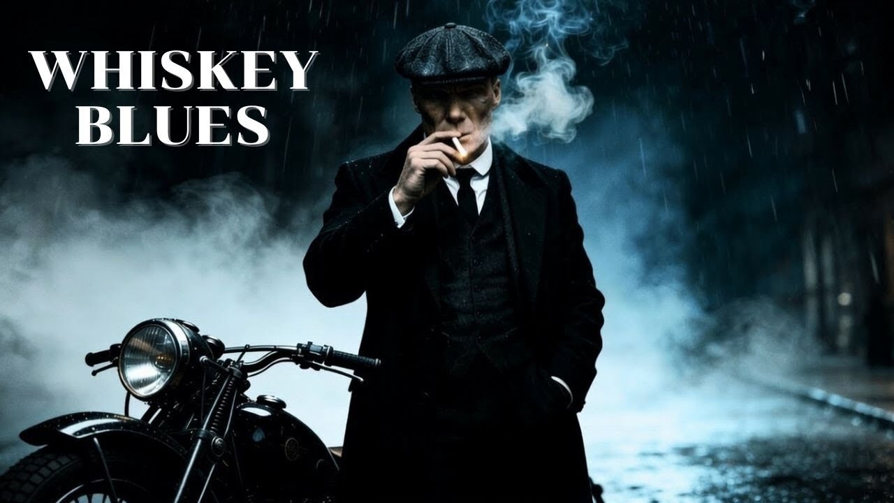 Nightfall Whiskey Blues 🎸 Gentle Blues Melodies to Unwind.