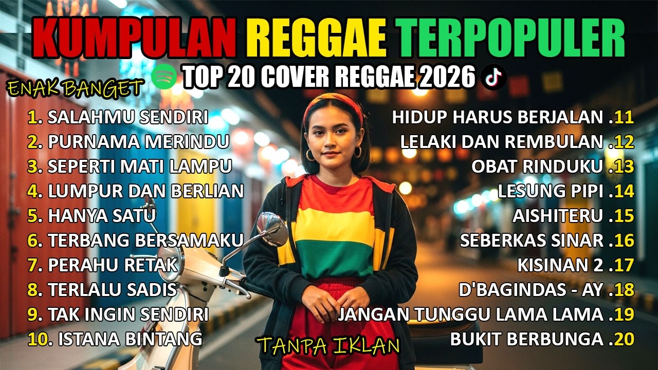 🎧 REGGAE VIBES 2025! 🌴 Top Hits Spotify Indonesia FULL ALBUM SKA REGGAE VIRAL TIKTOK