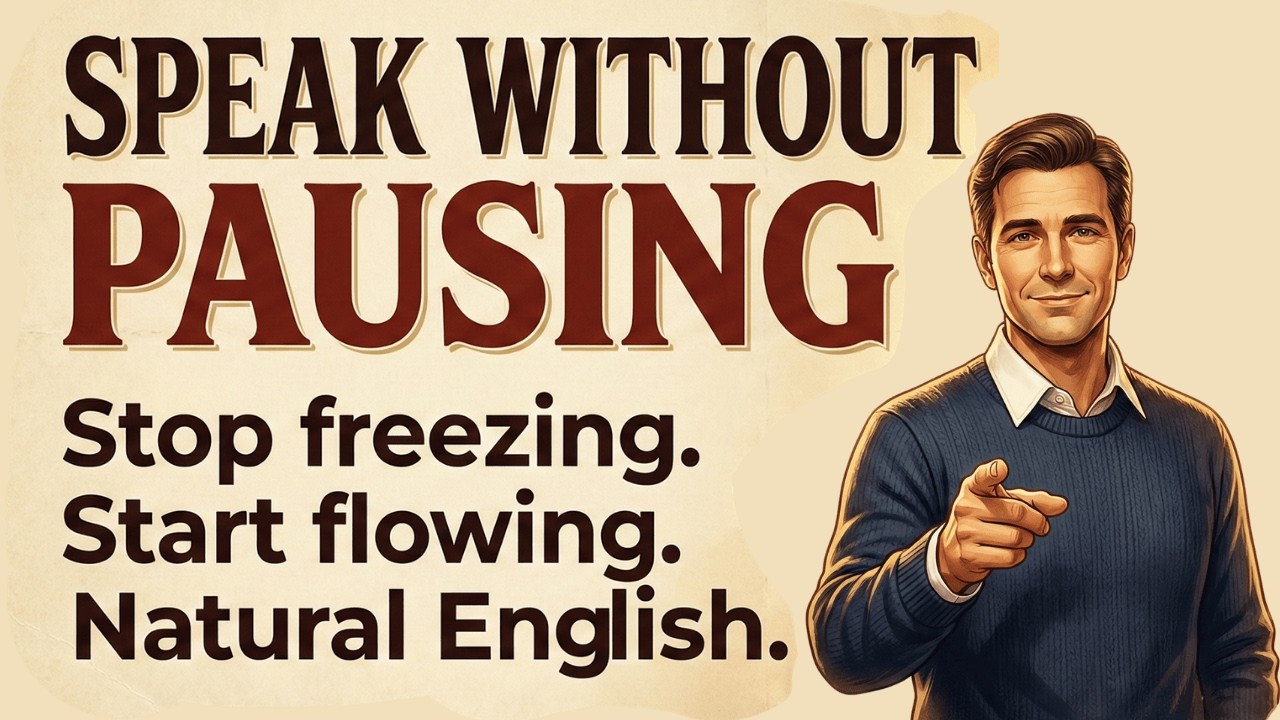 🔥 Speak Without Pausing – Learn Natural English Flow | Graded Reader | Intermediate