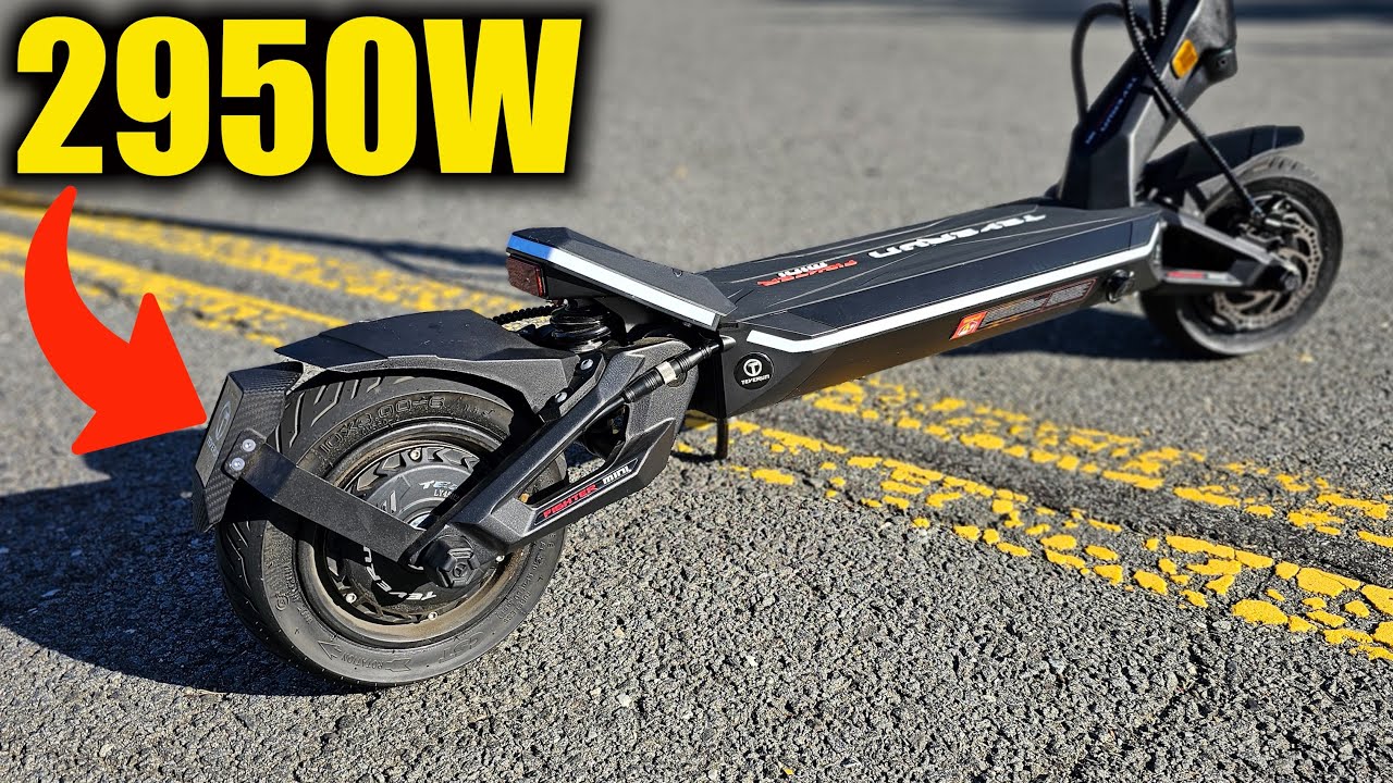 Affordable Compact Monster POWER Electric Scooter: Teverun Fighter MINI Review