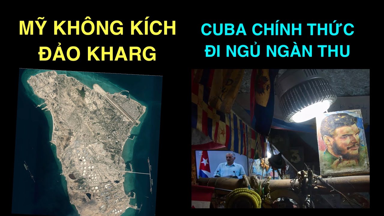 #1716: Đảo Kharg | Anh Cuba Chính Thức Ngủ Ngàn Thu | 14.03.26