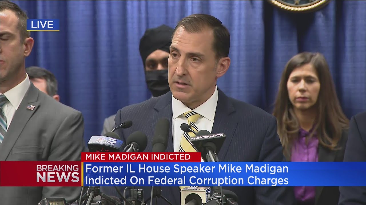 Federal Prosecutors Announce Corruption Charges Against Mike Madigan