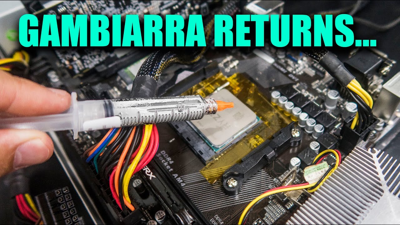 DESCOBRI UMA NOVA PASTA TÉRMICA DE METAL?