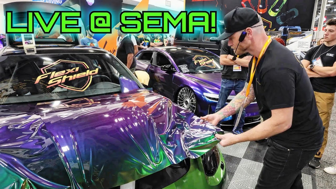 My First Live Install - At SEMA 2023 With Flexishield Cosmetic PPF