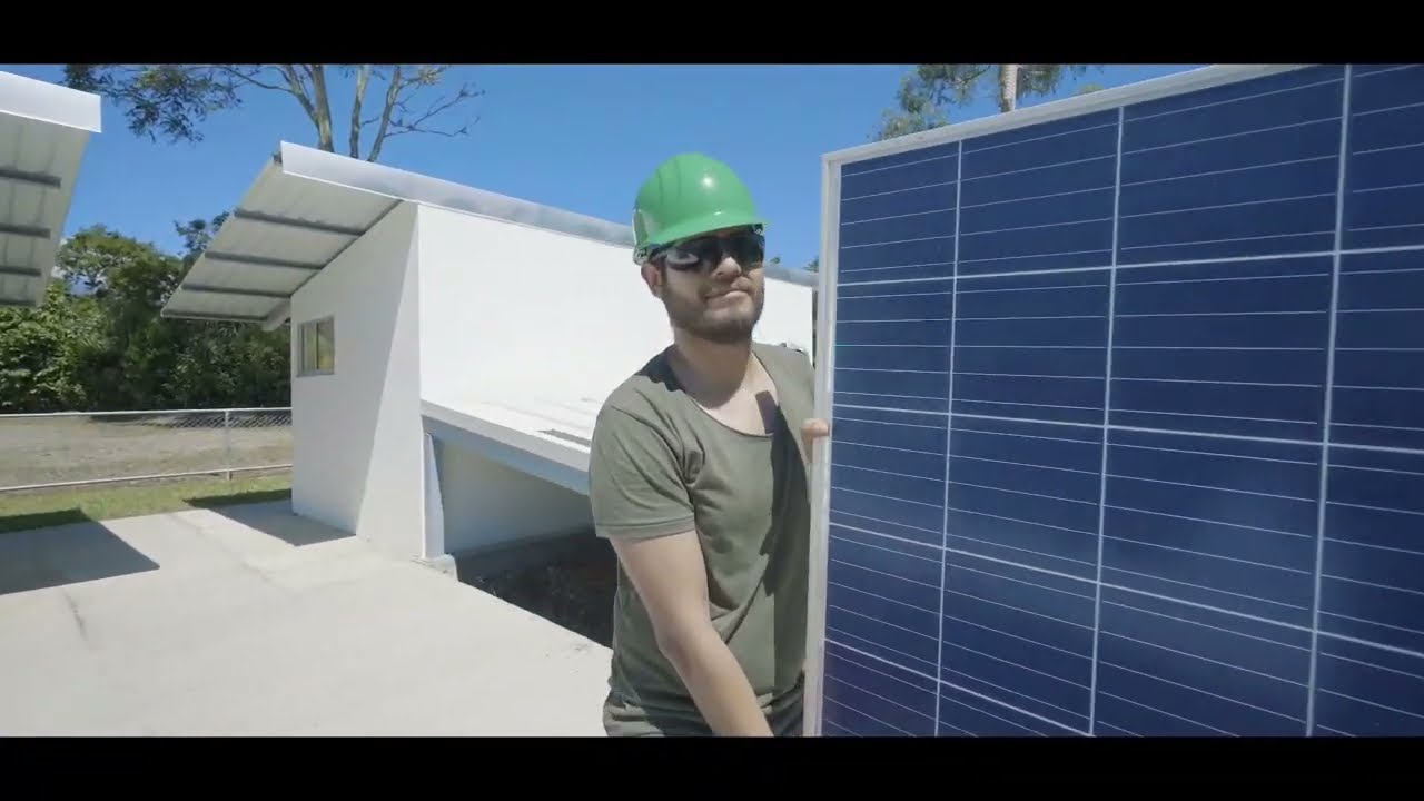 Laboratorio de Energía Solar FV de SEI y CFIA en Costa Rica