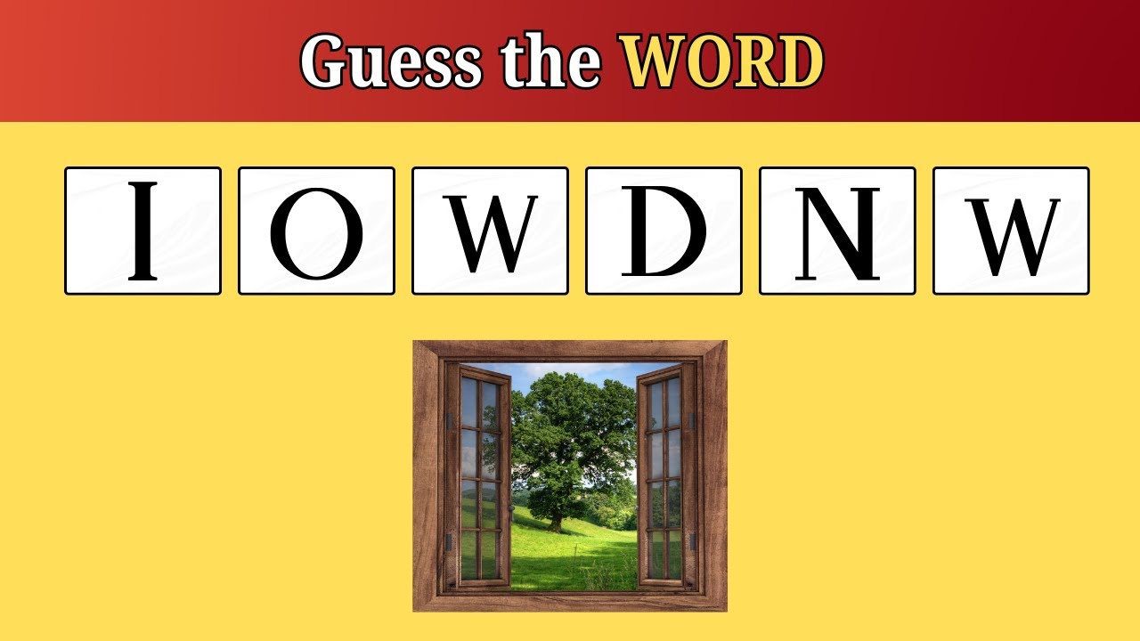 Guess the Word | #guess #words #viral