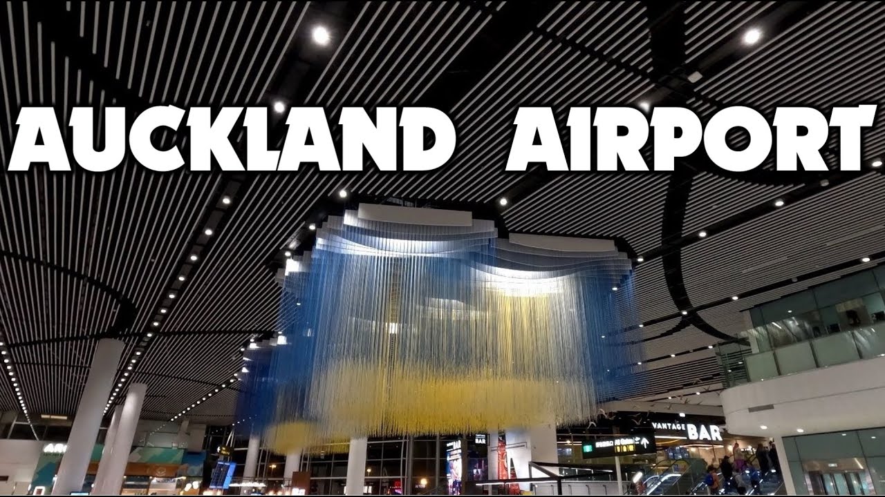 Auckland Airport 🛫  2024 APR [60FPS] 🇳🇿 New Zealand