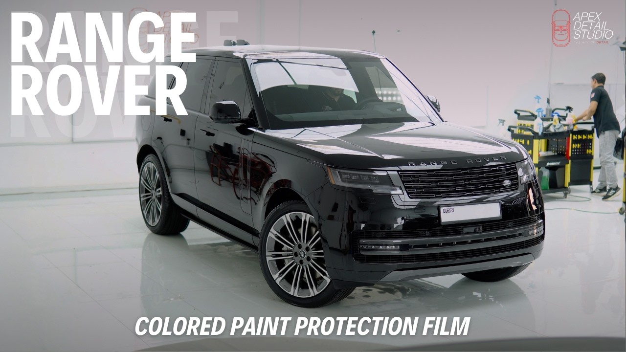 From Factory White to Gloss Black | Range Rover