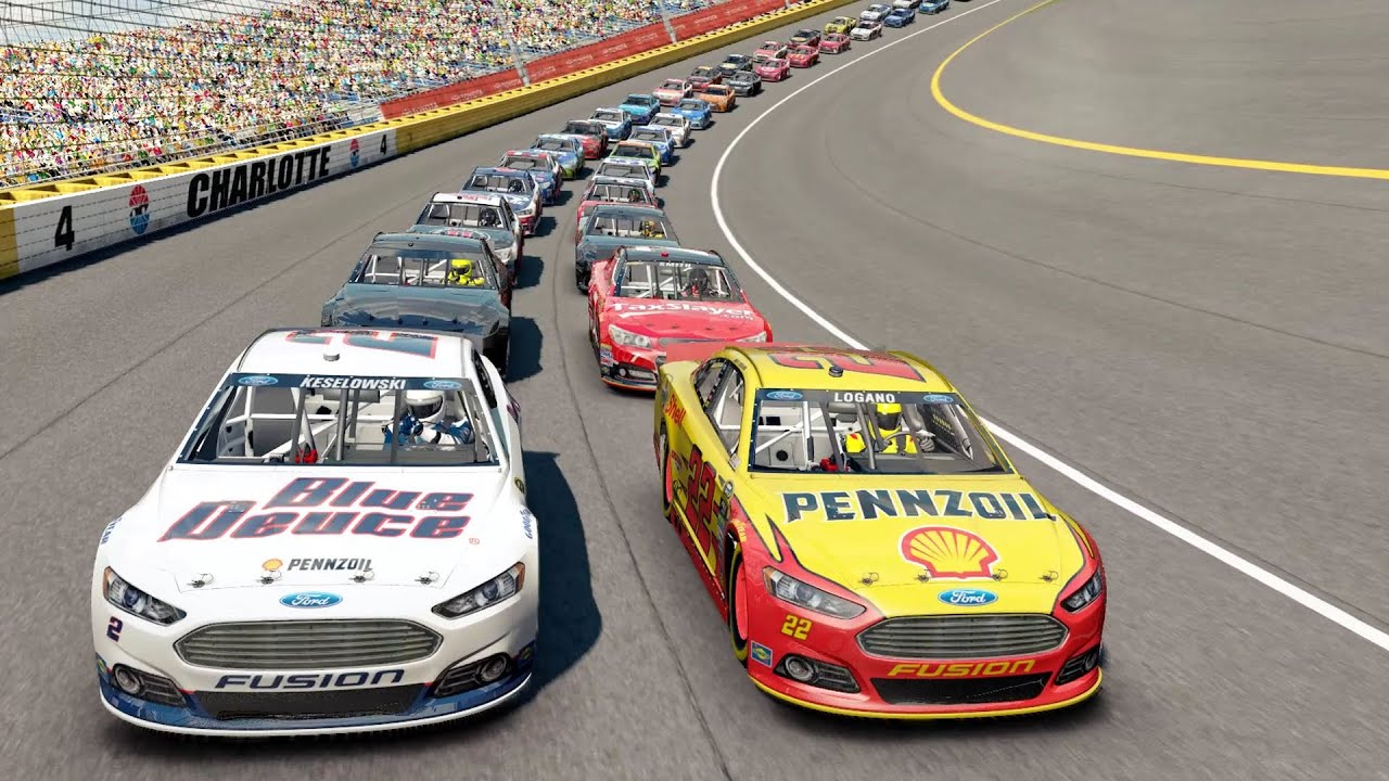 NASCAR '15 - Qualify & Race Gameplay (PC HD) [1080p]