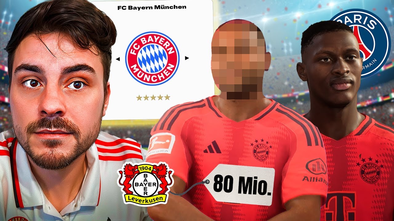 Der teuerste TRANSFER? Ich gebe 140 Millionen aus 🔥 EA FC 25 Karrieremodus Fc Bayern