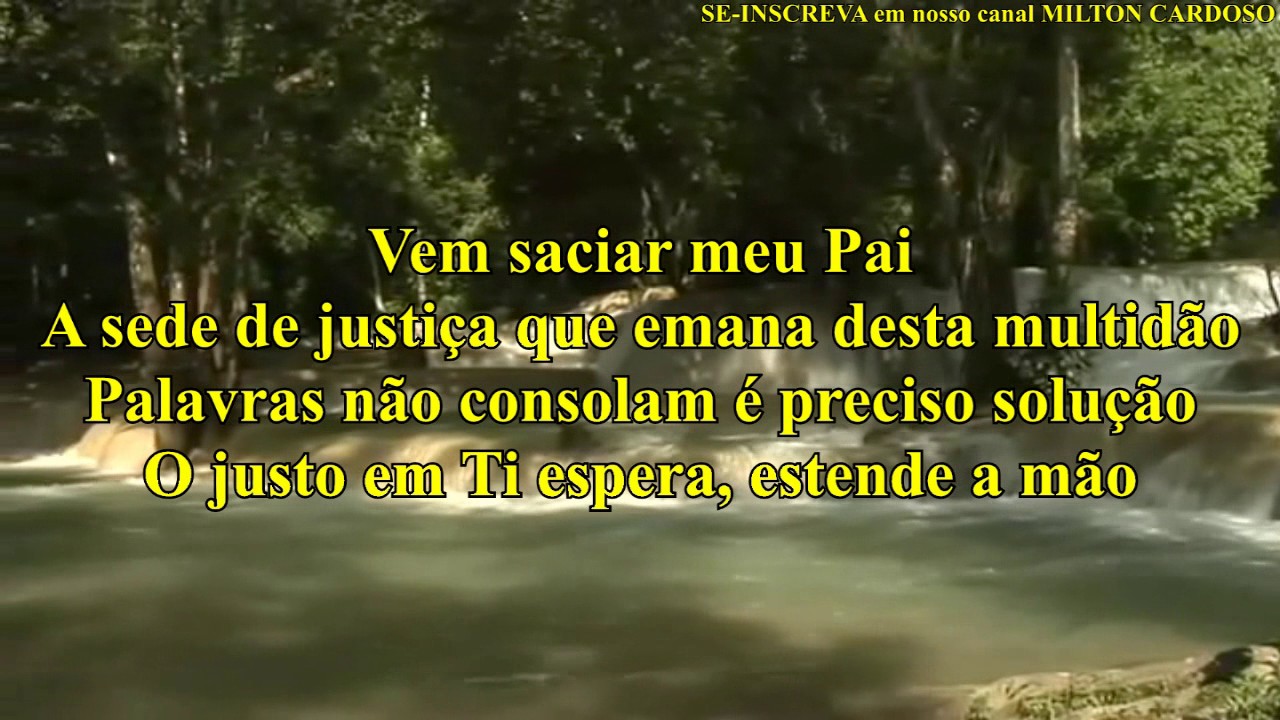 Milton Cardoso - Sede de justiça