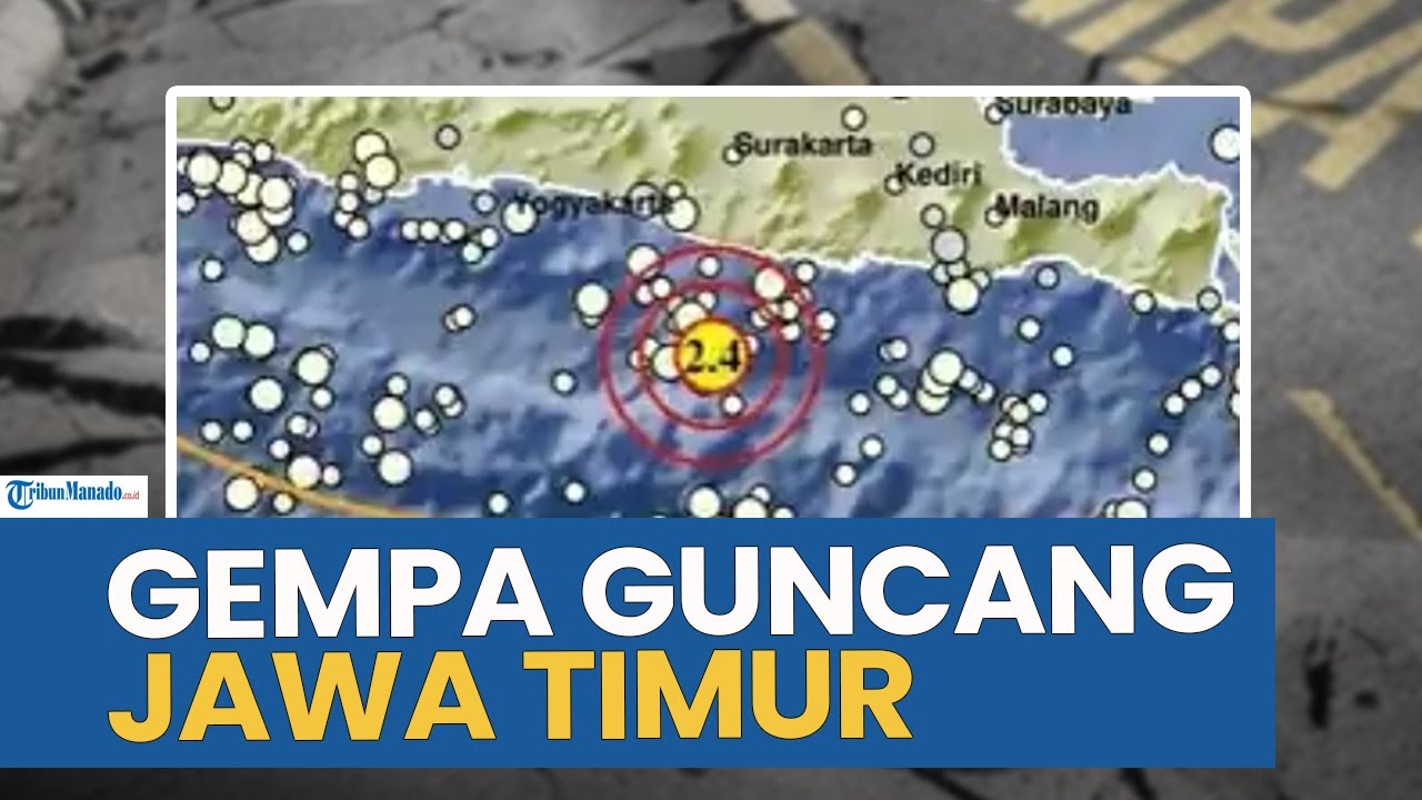 GUNCANGAN GEMPA MELANDA WILAYAH JAWA TIMUR SIANG INI SELASA 2 DESEMBER 2025