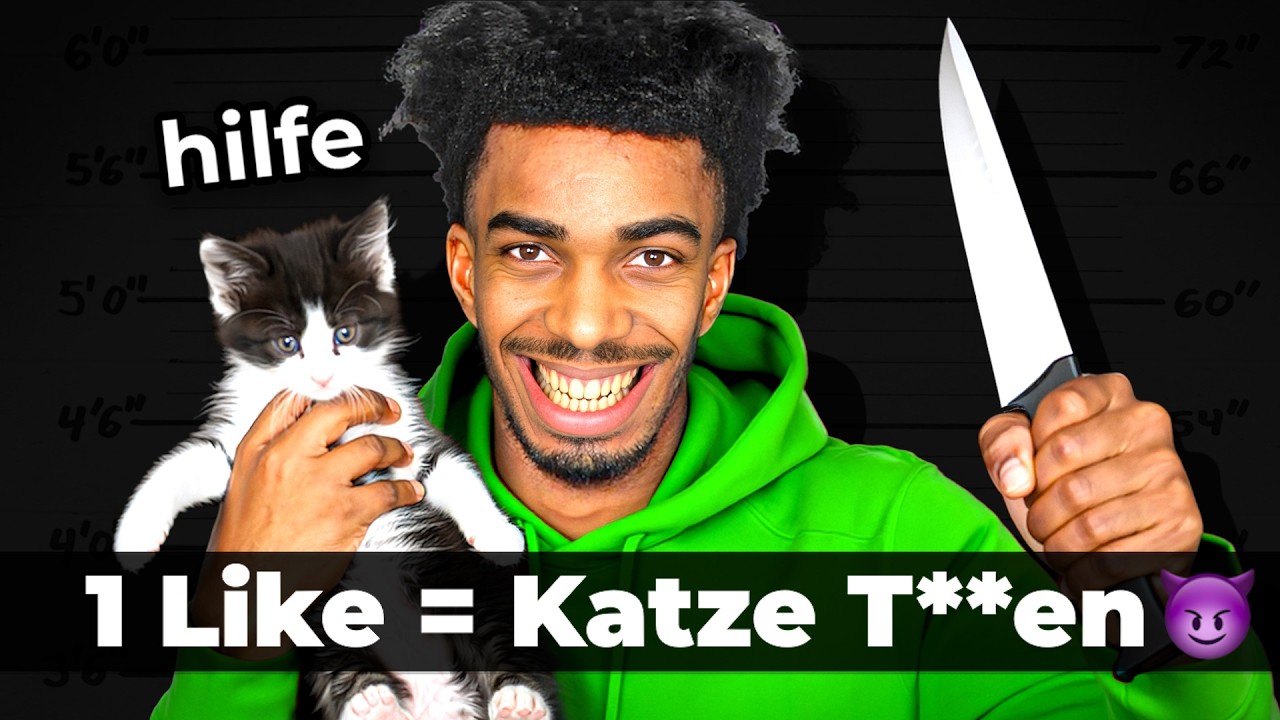 TikToker quält Katzen für Likes (EKELHAFT)