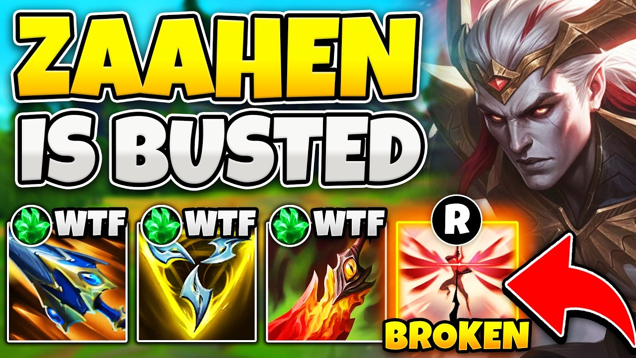 WTF RIOT? YOU CREATED A MONSTER! ZAAHEN IS SIMPLY DISGUSTING