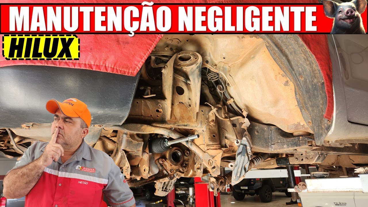 EP. 1119 // HILUX ESTRAGOU TUDO! O que acontece com uma CAMIONETE SEM REVISÃO! Vibração FORTE HILUX