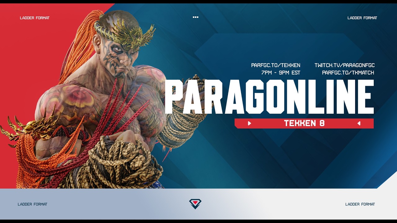ParagOnline Tekken 8 Tournament #99! | !bracket !matcherino