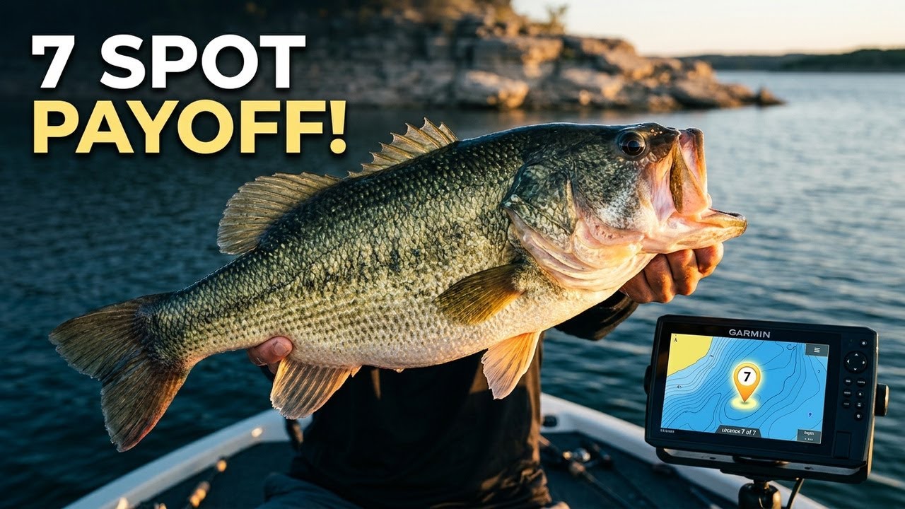 Lake Belton Bass Fishing | 7 High-Percentage Waypoints You Need to Fish