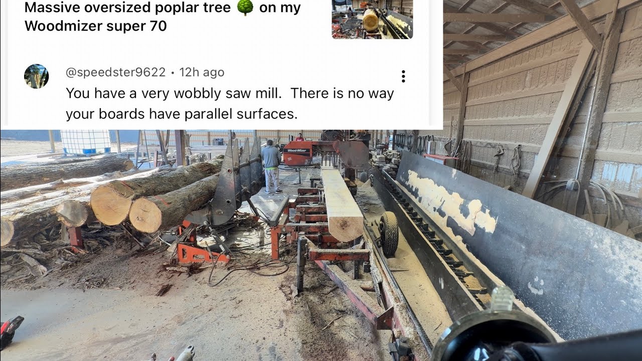 Пила Woodmizer Super 70 и ответы на вопросы.