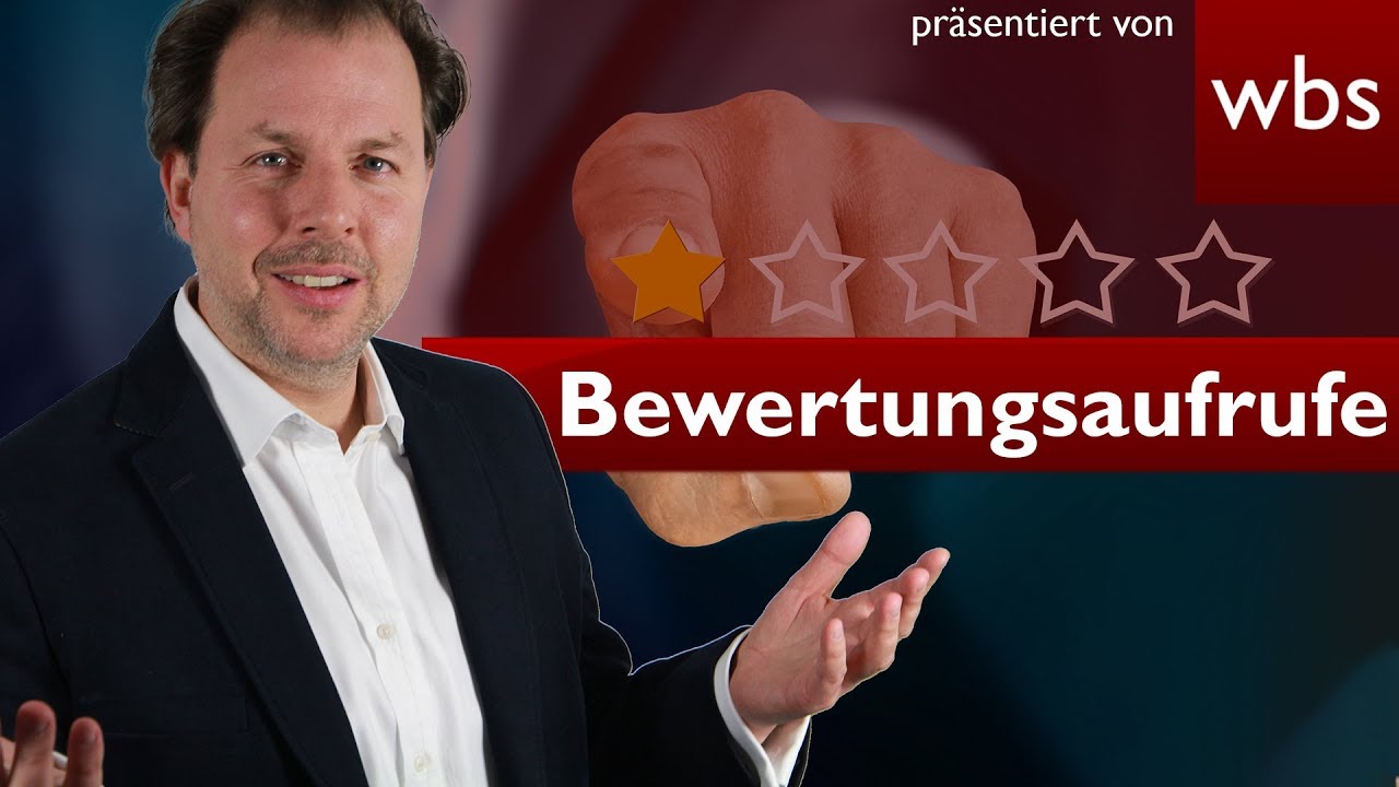 BGH: Rechnung mit Bewertungsaufruf = Illegal? | Rechtsanwalt Christian Solmecke