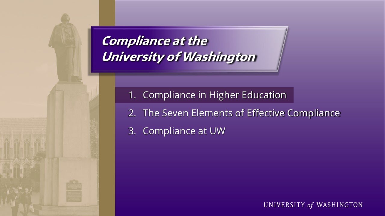 Compliance in Higher Education Burst 1