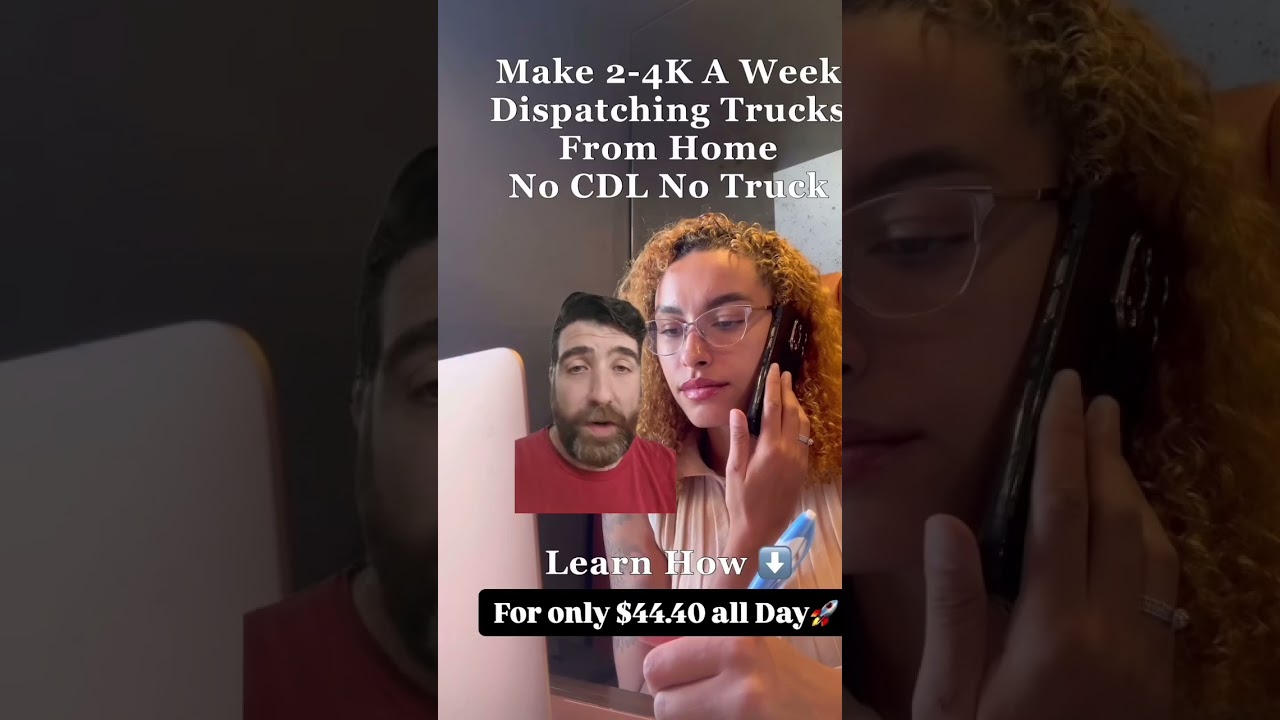 🚛 &ldquo;Make $2K-$4K a week dispatching trucks from home!&rdquo; They make it sound easy, but here&rsquo;s what you