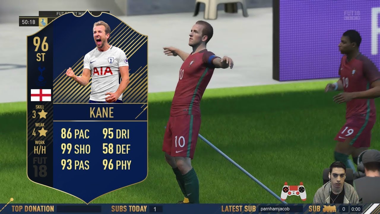 TOTY KANE - PLAYER REVIEW - HE SCORES EVERYTHING! - FIFA 18 ULTIMATE TEAM