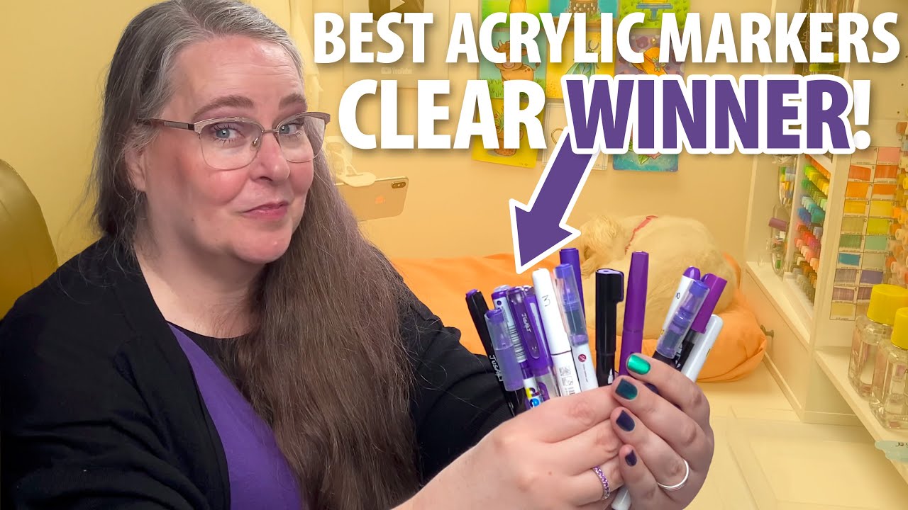 Best ACRYLIC MARKERS on Amazon for Coloring [Acrylic Marker Battle]