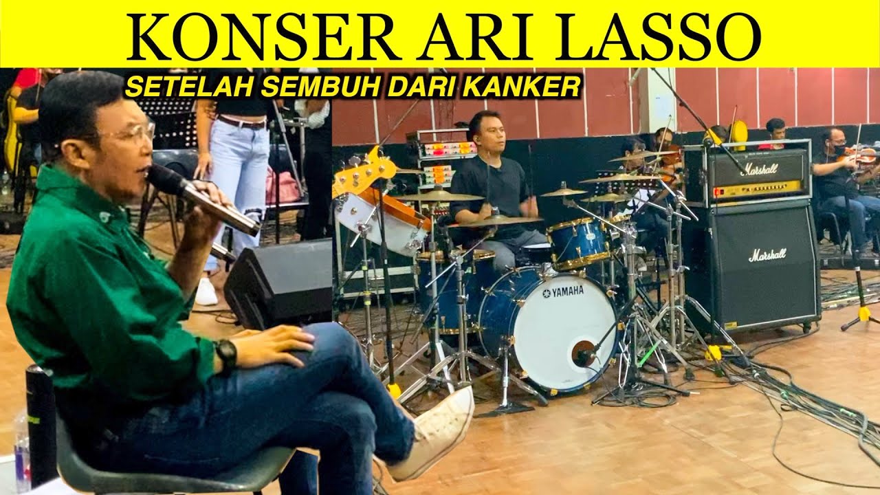 Konser Ari Lasso setelah sembuh dari kanker berani nyanyi 19 lagu NONSTOP!