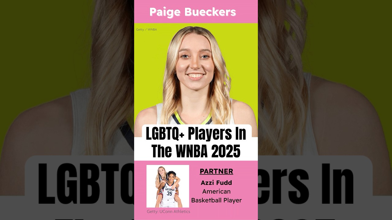 LGBTQ+ Players In The WNBA 2025 #shorts #wnba #paigebueckers