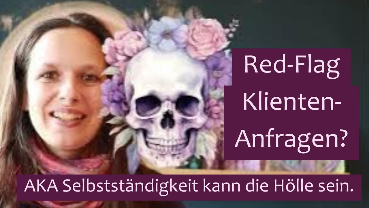 Wie ich lerne mich als selbstständige Kunsttherapeutin abzugrenzen & Umgang mit 🚩Anfragen