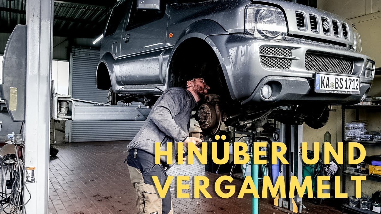 NEUES FAHRWERK FÜR 20 JAHRE ALTEN SUZUKI JIMNY | AB JETZT OFF-ROAD ABENTEUER 🚙💨