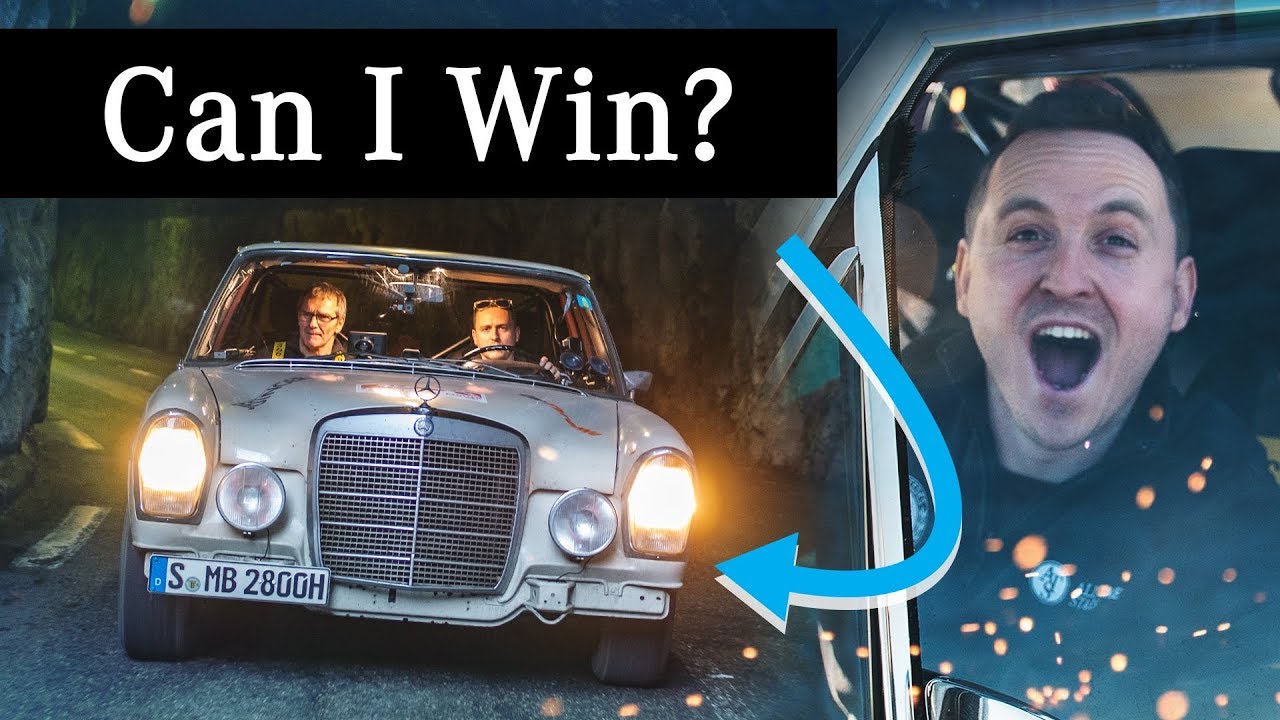 Can I WIN My First Competitive Rally In The Retro Mercedes?