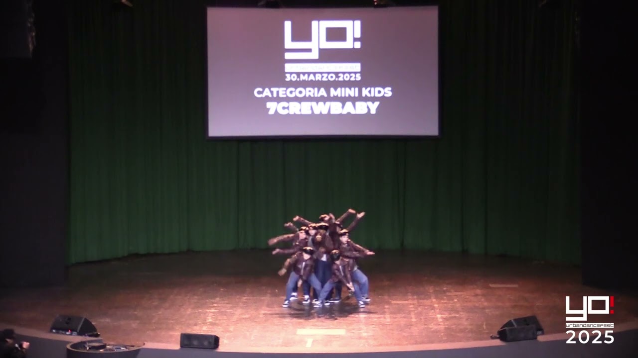 7CREW BABY 2&deg; Posto YO FEST 2025 cat. mini Kidz