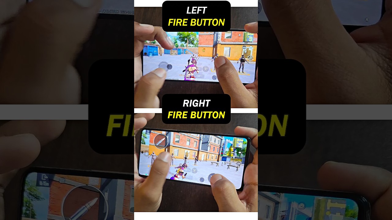 Left VS Right Fire Button BGMI | BGMI All New Basic & Advance SETTINGS/CONTROLS | BGMI / Pubg Mobile