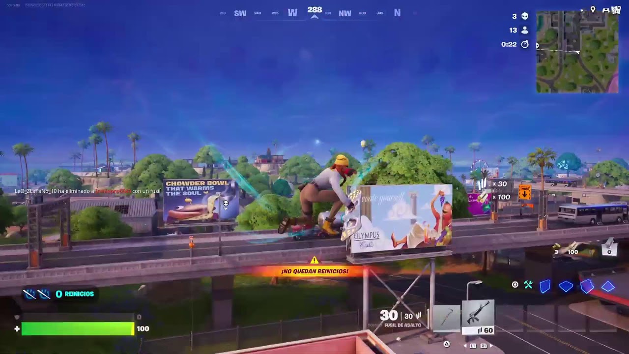 Jugando recarga temporada 7 en solitario