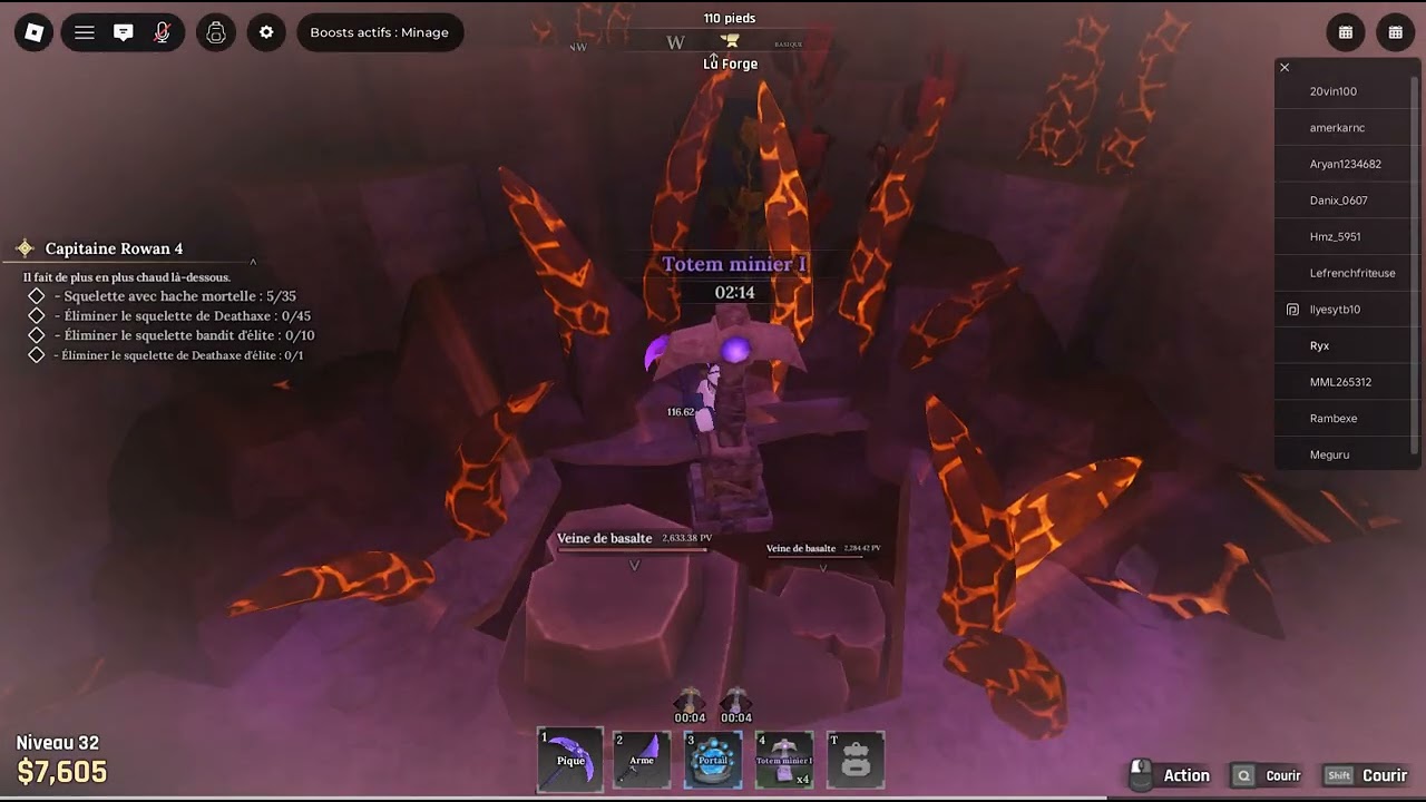 POV: quand tu a trop de chance sur un jeux ( the forge)