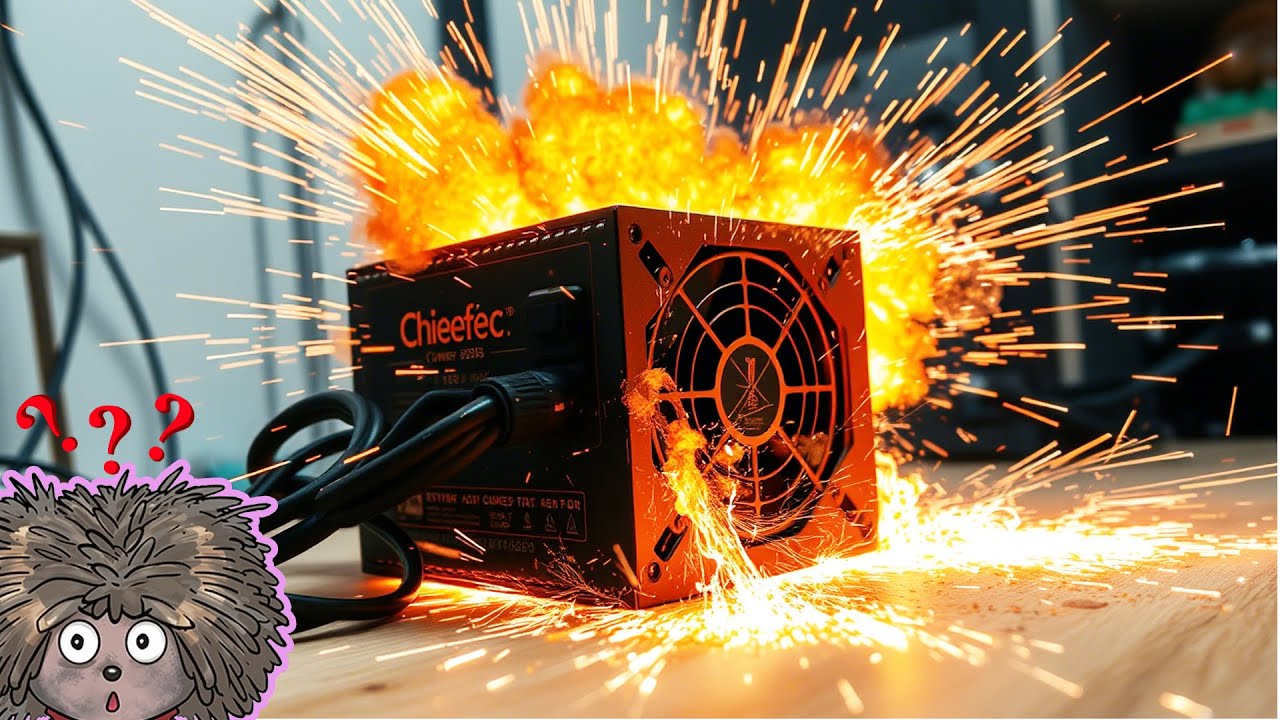 Как починить Chieftec CTB-650S, который взорвался и не включается?