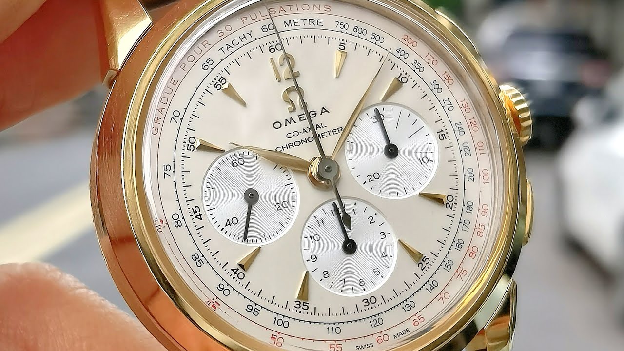 [Hiếm] Omega Museum Collection Racend Timer 1949 Limited Edition 516.53.39.50.02.001 | ICS Authentic