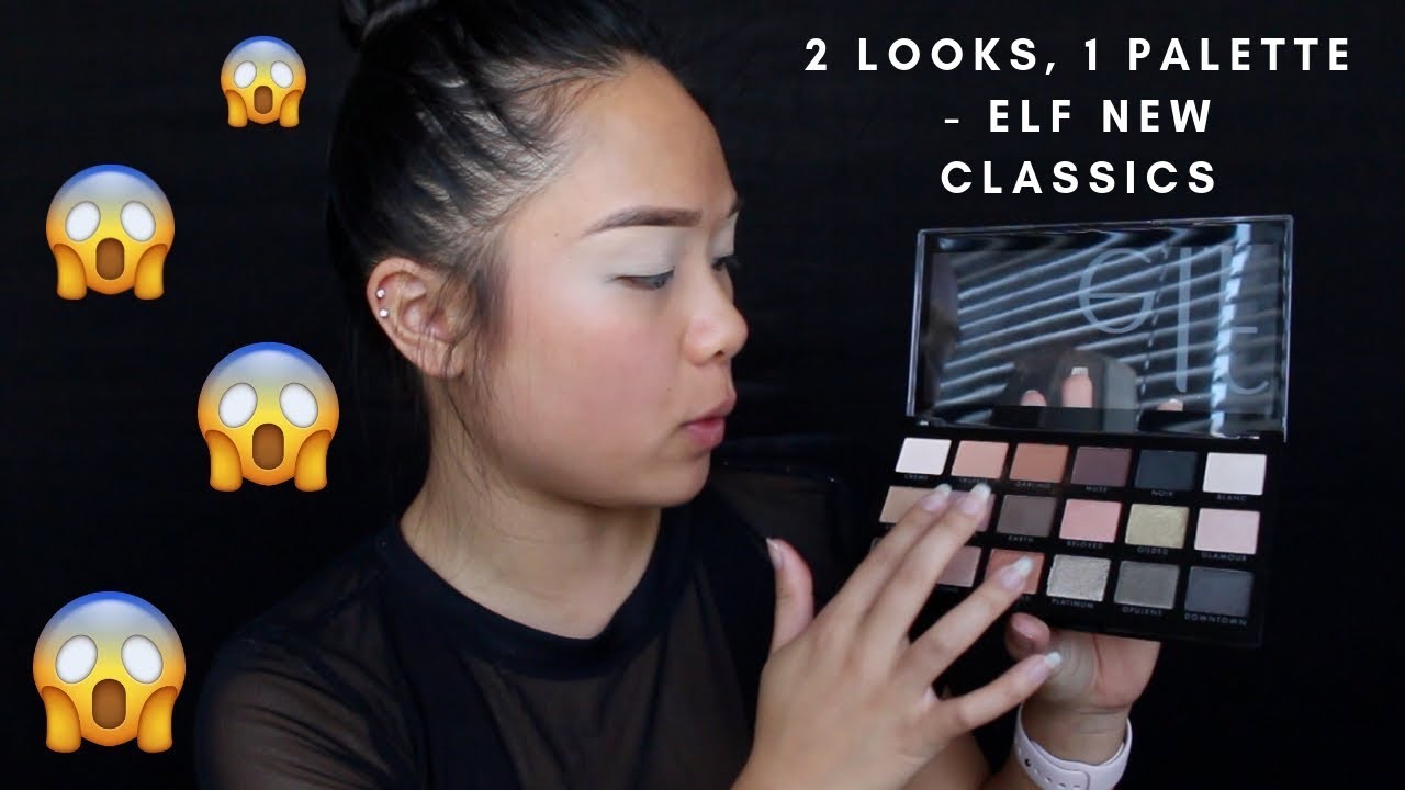 2 Looks, 1 Palette - ELF New Classics | cakedbybabyk