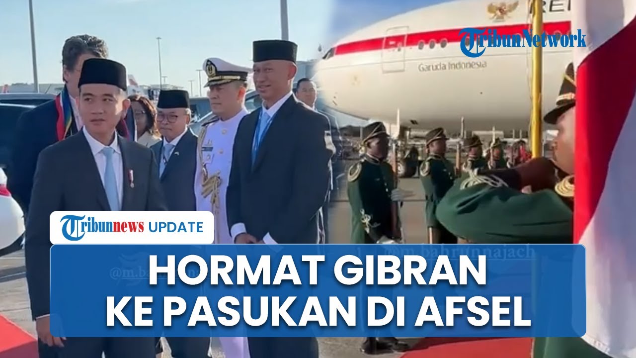 Gibran Tiba di Jakarta Usai Hadiri KTT G20, Sempat Pamitan dan Beri Hormat Pasukan Afsel di Bandara