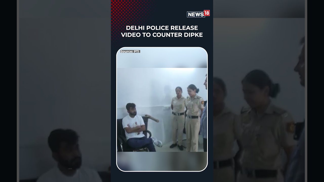 Delhi Police Video Shows Exchange Between Dipke And Officer Over Grandmother&rsquo;s Funeral | N18S