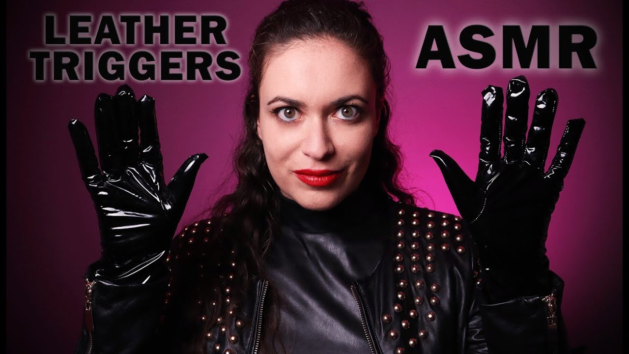 ASMR | ALL LEATHER EVERYTHING! | LEATHER TRIGGERS & SOUNDS | SUPER TINGLY & BRAIN MELTING #asmr