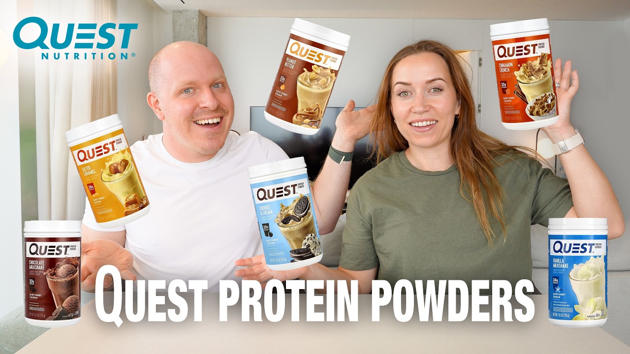 Quest Protein Powder Review (Testing ALL Flavors)
