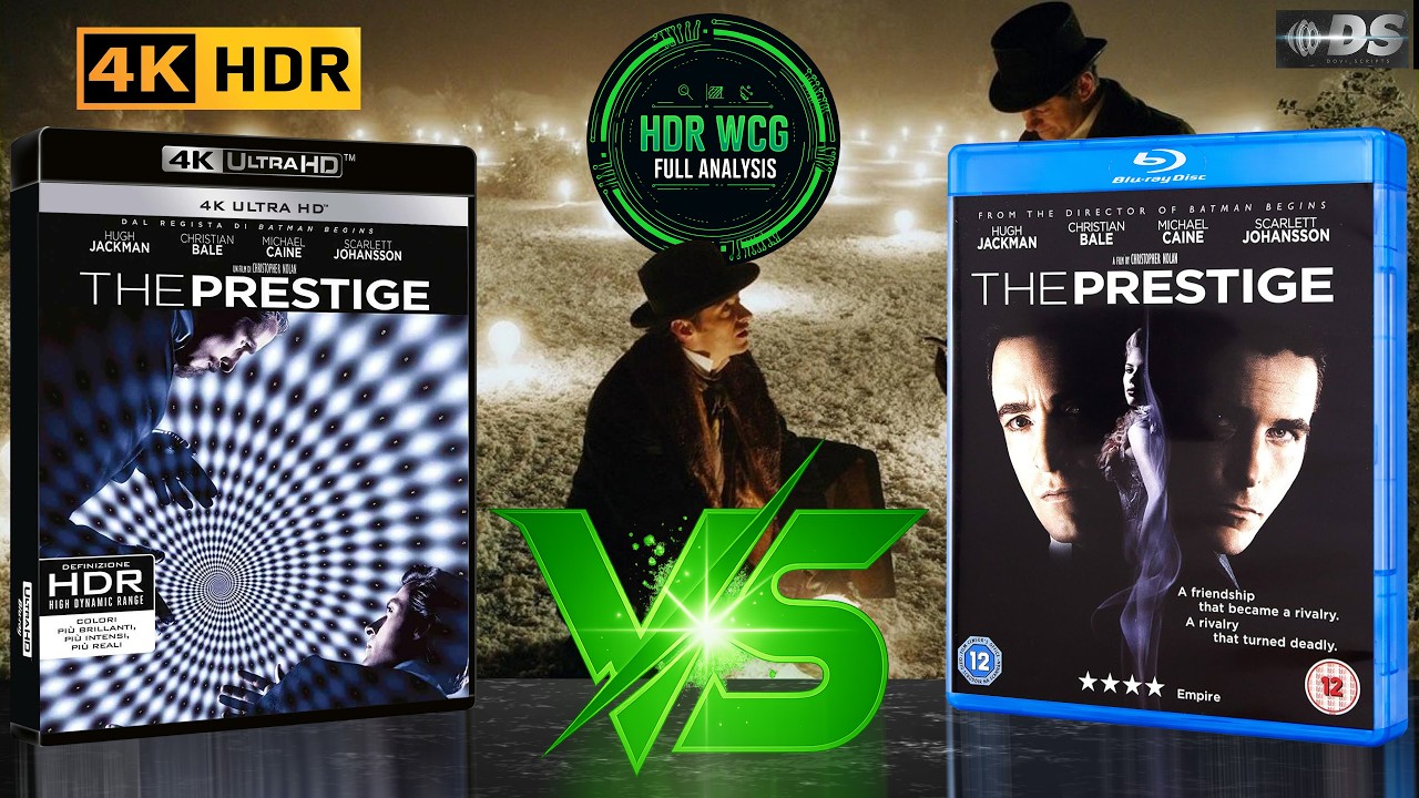 The Prestige 2006 4K Blu-Ray REVIEW | HDR vs SDR Comparison