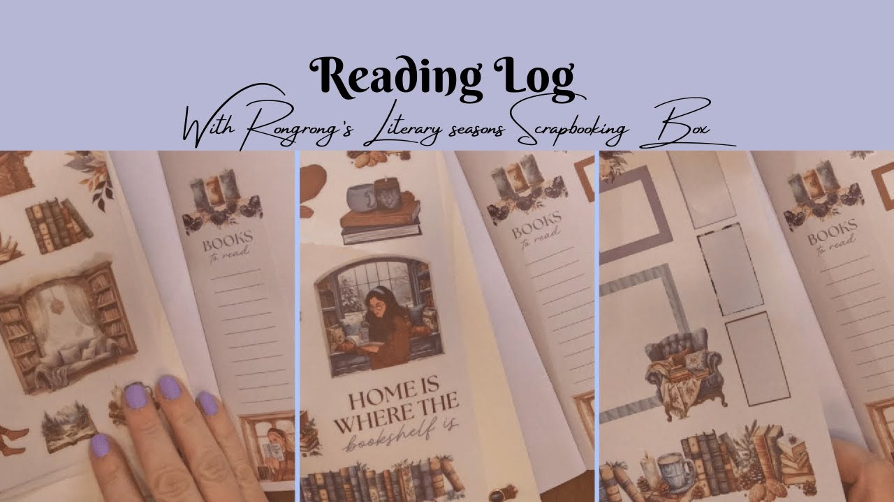 Creating a Book Log with the Rongrong Literary Seasons Box!