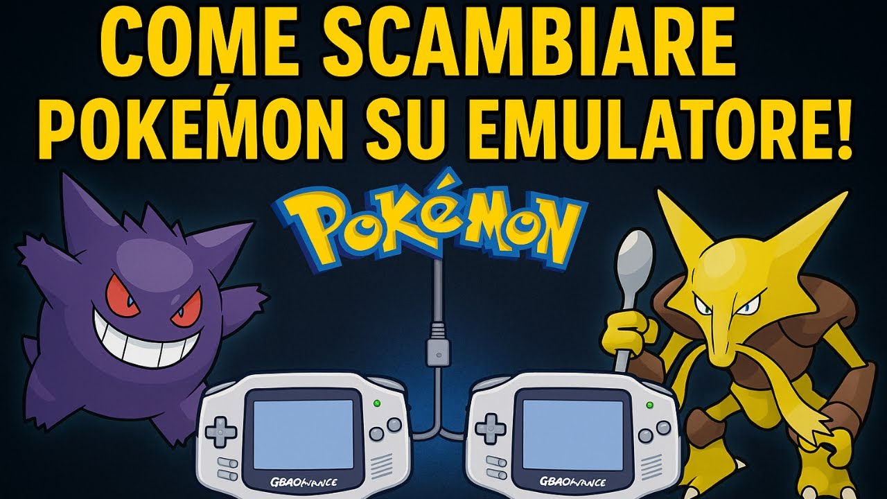 Come scambiare Pokémon su emulatore via wireless