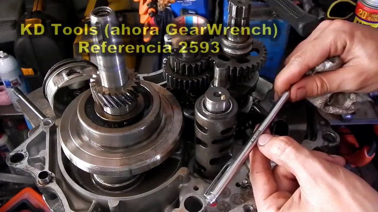 Reparar caja de cambios AKT TTR 150 varillero (Parte 2 de 2)